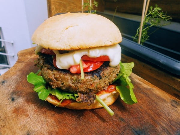 vegan burger